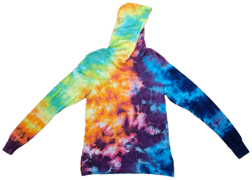 Small Hooded Long-sleeved Shirt