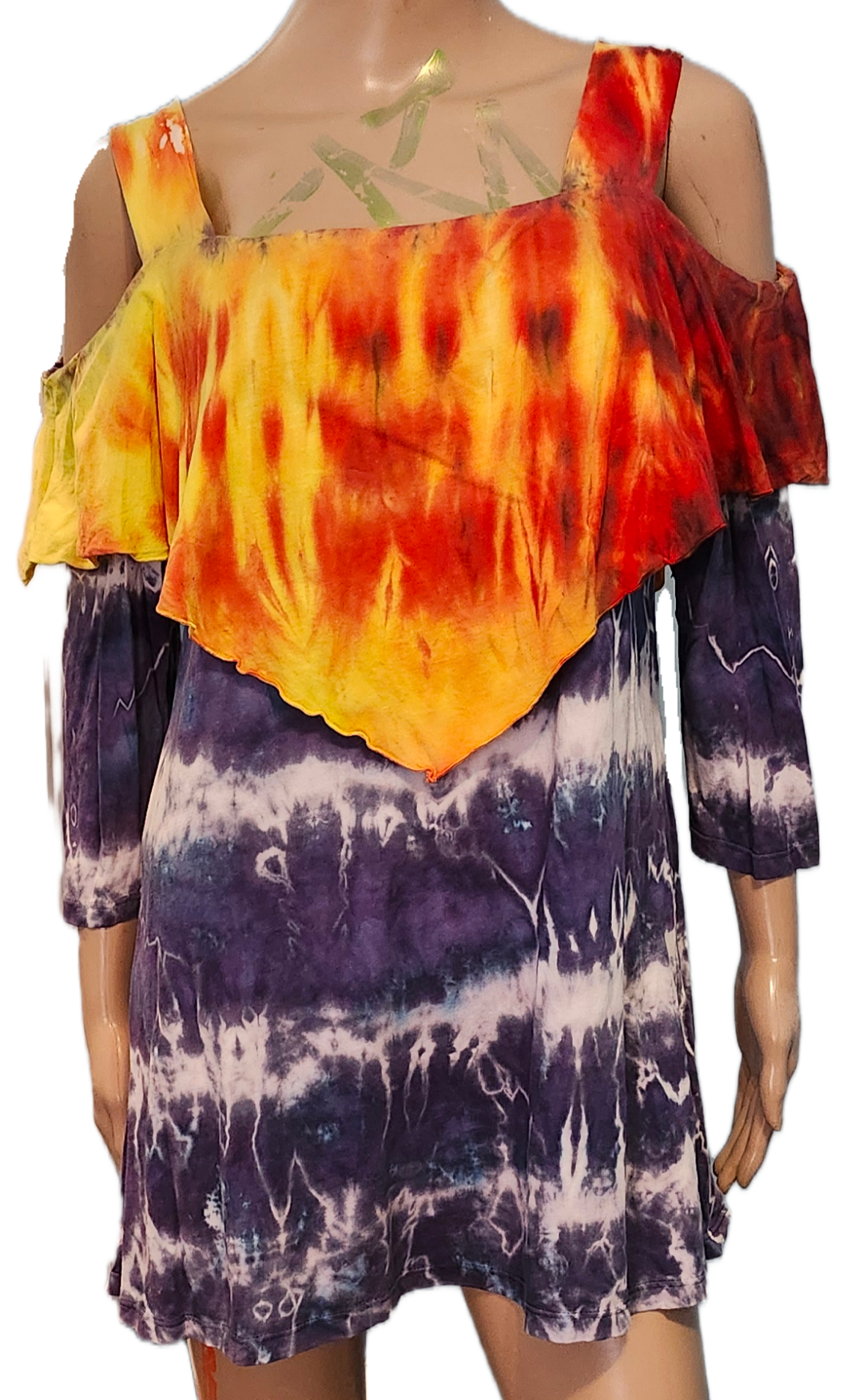 Large Open Shoulder Tunic